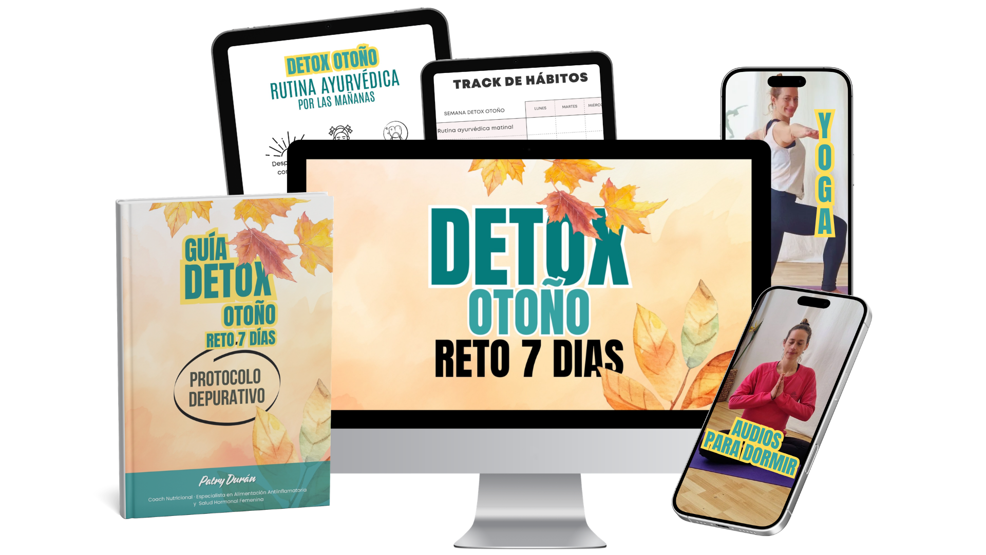 Reto 7 días detox otoño
